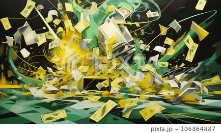 Ethereal Greed: Abstract Reflections on the Sin of Avarice 106864887