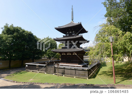 興福寺 三重塔 奈良市 興福寺 三重塔 奈良市 106865485