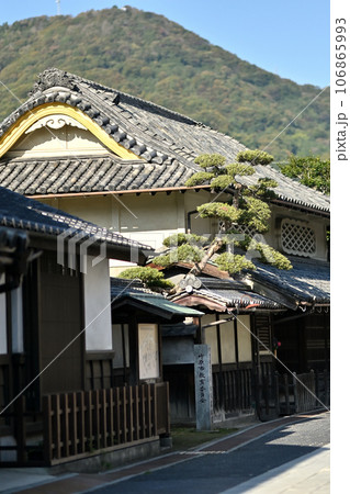 広島県竹原の古い町並み 広島県竹原の古い町並み 106865993