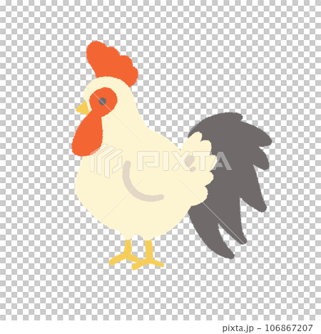 可愛的小雞插畫素材 106867207