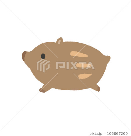 ウリ坊のかわいいイラスト素材 106867209