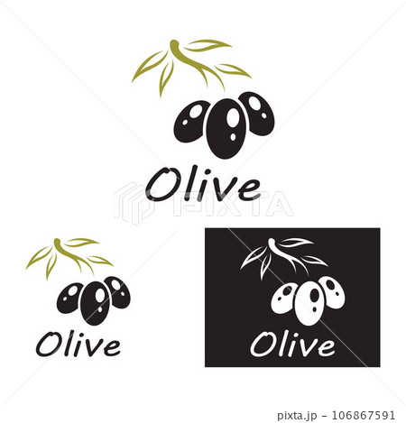 olive icon vector illustration design template olive icon vector illustration design template 106867591