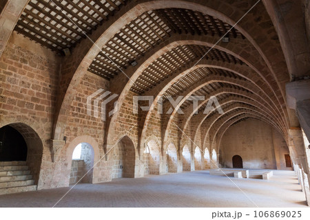 Dormitory in Monastery of Santes Creus, Spain 106869025