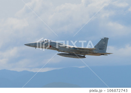 航空自衛隊第303飛行隊F-15Jイーグル低空飛行 航空自衛隊第303飛行隊F-15Jイーグル低空飛行 106872743