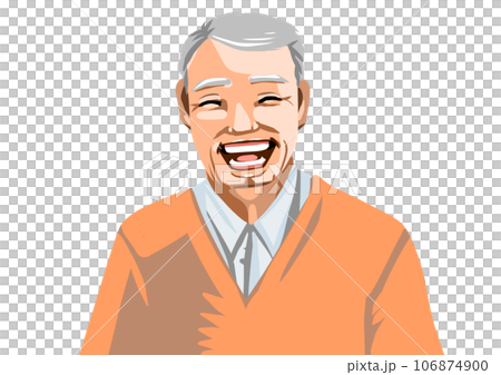 爺爺害羞的笑容 爺爺害羞的笑容 106874900