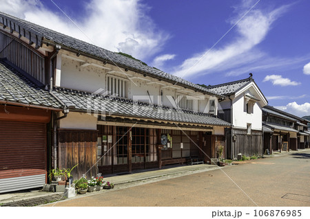 熊川宿 中ノ町の町並み 福井県若狭町 熊川宿 中ノ町の町並み 福井県若狭町 106876985