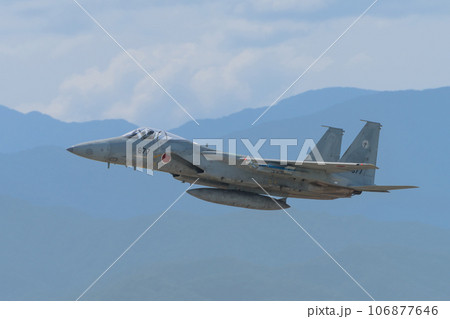 航空自衛隊第303飛行隊F-15イーグル低空飛行 航空自衛隊第303飛行隊F-15イーグル低空飛行 106877646