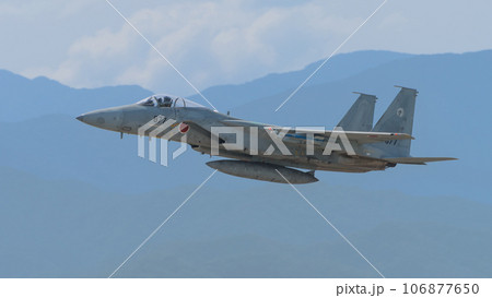 航空自衛隊第303飛行隊F-15イーグル低空飛行 航空自衛隊第303飛行隊F-15イーグル低空飛行 106877650