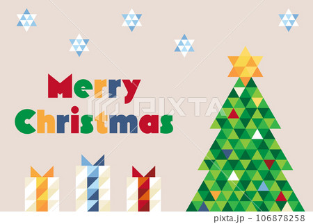 イラスト_クリスマスツリー 106878258