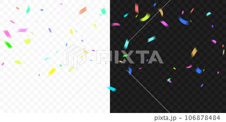 colorful confetti background for festival decoration vector illustration 106878484