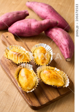 手作りのスイートポテト 106878583