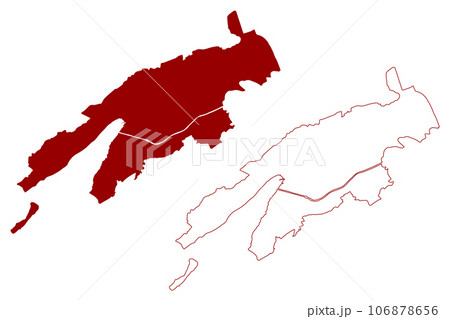 Biel/Bienne District (Switzerland, Swiss Confederation, Canton of Bern or Berne) map vector illustration, scribble sketch Verwaltungskreis Biel Bienne map Biel/Bienne District (Switzerland, Swiss Confederation, Canton of Bern or Berne) map vector illustration, scribble sketch Verwaltungskreis Biel Bienne map 106878656