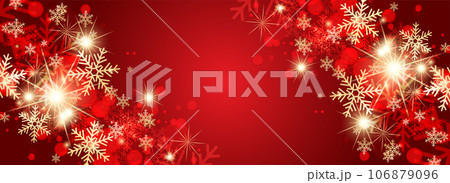 Winter pattern of snowflakes. Background christmas, snow design, vector illustration Winter pattern of snowflakes. Background christmas, snow design, vector illustration 106879096