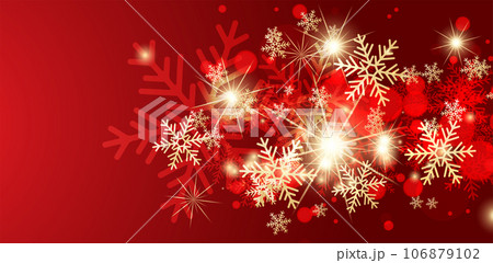 Winter pattern of snowflakes. Background christmas, snow design, vector illustration Winter pattern of snowflakes. Background christmas, snow design, vector illustration 106879102