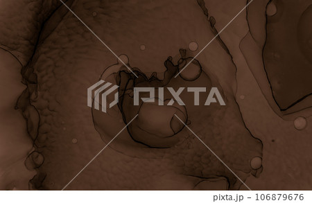 Liquid Chocolate Texture. Dark Creamy Background. Liquid Chocolate Texture. Dark Creamy Background. 106879676