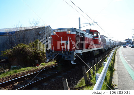 武豊線　東浦のあたりを走る衣浦臨海鉄道 106882033
