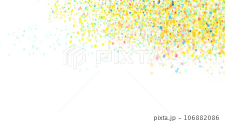 カラフルなドット模様の背景 106882086