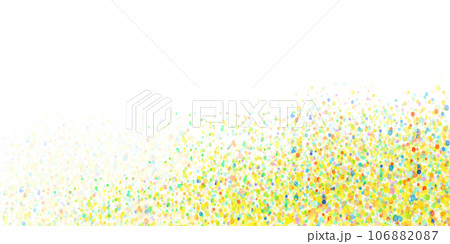 カラフルなドット模様の背景 カラフルなドット模様の背景 106882087