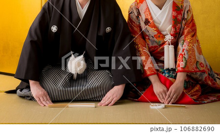 和装色打掛夫婦前撮りイメージ 和装色打掛夫婦前撮りイメージ 106882690