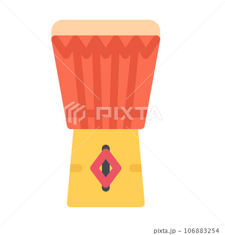 design vector image icons djembe drum 106883254