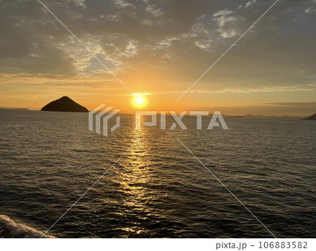 美しい夕陽 美しい夕陽 106883582