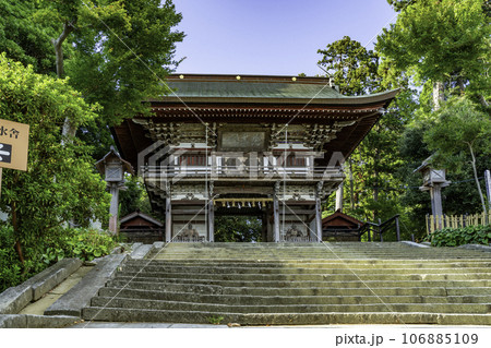 三國神社 随身門 福井県坂井市 三國神社 随身門 福井県坂井市 106885109