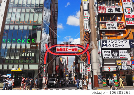 新宿 歌舞伎町一番街 劇場通り 新宿 歌舞伎町一番街 劇場通り 106885263