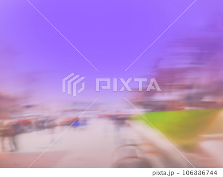 Abstract blurry view of urban street lights background for any design to put over Abstract blurry view of urban street lights background for any design to put over 106886744