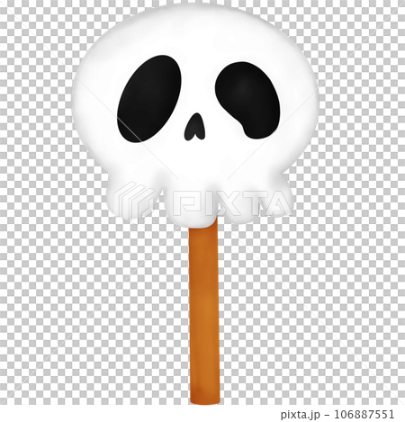 Halloween Dessert. Halloween Skull Candy. 106887551