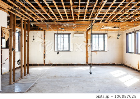 スケルトン化した内装 106887628