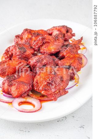 Chicken tikka 106887792