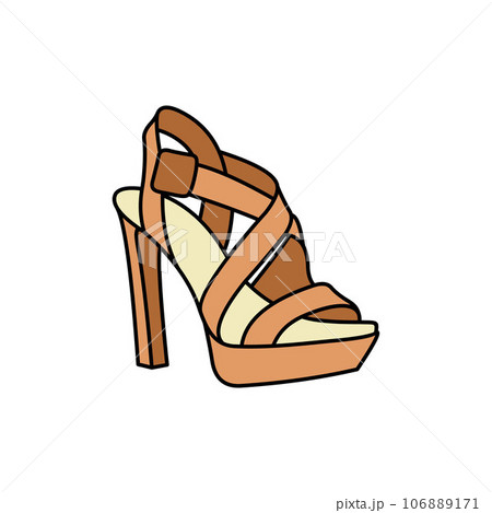 Fashion heels female illustration design Fashion heels female illustration design 106889171