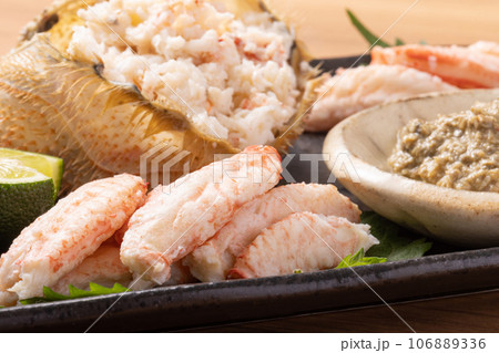 毛蟹　むき身 106889336