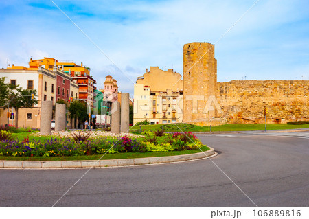 Monges Tower in Tarragona city in Spain 106889816