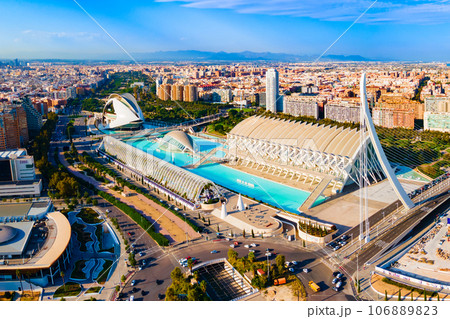 The City of Arts and Sciences in Valencia, Spain 106889823
