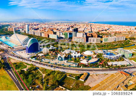 The City of Arts and Sciences in Valencia, Spain 106889824
