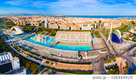 The City of Arts and Sciences in Valencia, Spain The City of Arts and Sciences in Valencia, Spain 106889829