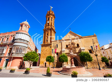 Saint Sebastian Parish Church in Antequera city, Spain 106890087