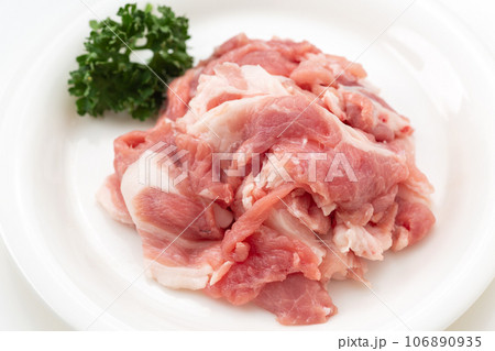 豚の細切れ肉 豚の細切れ肉 106890935
