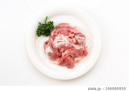 豚の細切れ肉 豚の細切れ肉 106890950