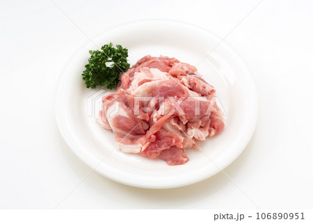 豚の細切れ肉 106890951