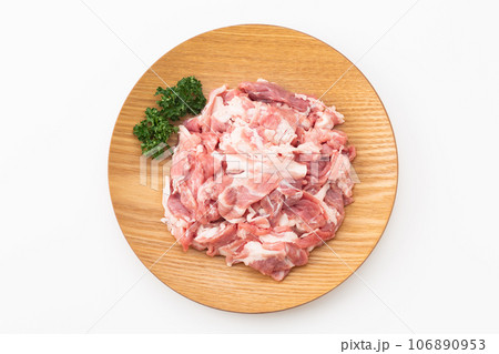 豚の細切れ肉 106890953