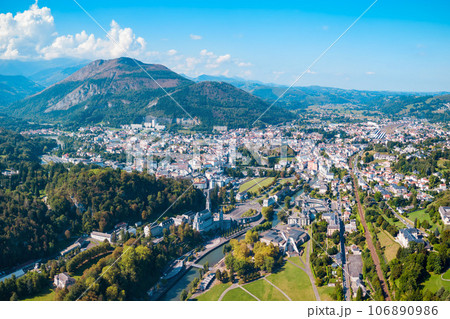 Lourdes small town in France 106890986