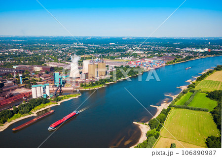 Power plant in Duisburg, Germany 106890987