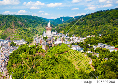 Reichsburg Castle in Cochem, Germany Reichsburg Castle in Cochem, Germany 106891088