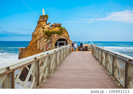 Virgin Rock in Biarritz, France 106891121