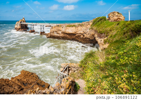 Virgin Rock in Biarritz, France 106891122