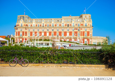 Hotel du Palais building in Biarritz 106891128