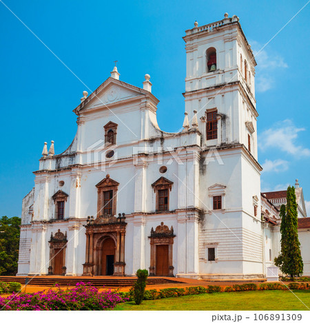 Catholic church in Old Goa Catholic church in Old Goa 106891309