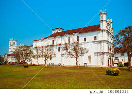 Catholic church in Old Goa Catholic church in Old Goa 106891312